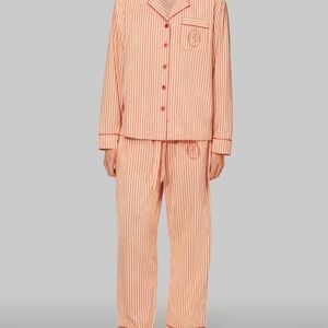Taylor Swift Pink Striped Pajama Set